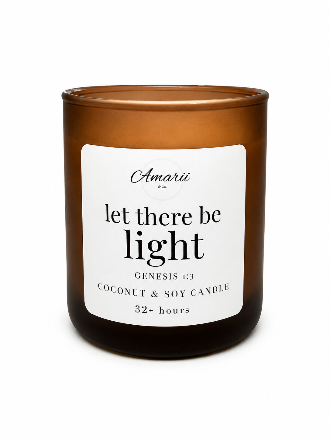 Let There Be Light Candle